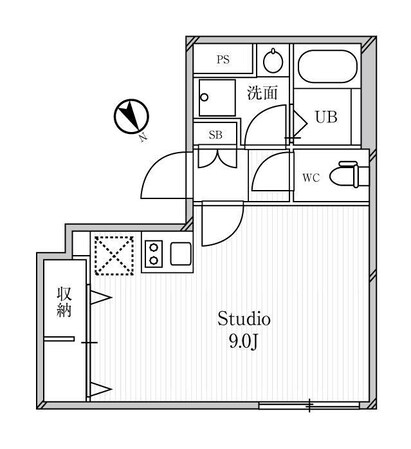 LEGALAND中目黒の物件間取画像